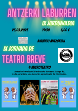 IX JORNADAS DE TEATRO BREVE - AIMARA AMURRIO ANTZOKIA