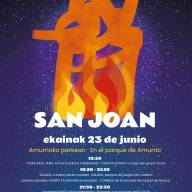 Amurrio celebra San Juan con música, chocolatada y juegos infantiles 